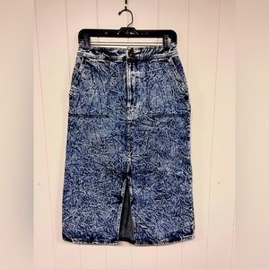 Who What Wear Small Denim Skirt